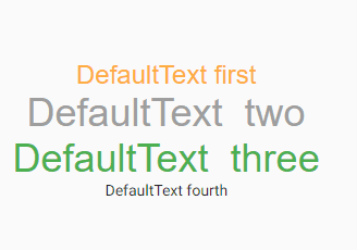 Default TextStyle
