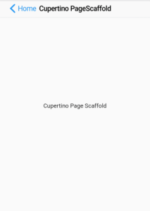 CupertinoPageScaffold Widget - Flutter Widget Guide By Flutter Agency
