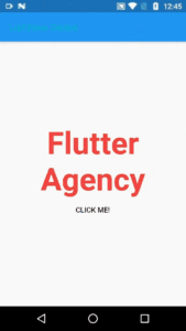 AnimatedDefaultTextStyle Widget - Flutter Widget Guide By Flutter Agency