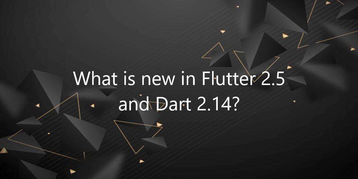 What is new in Flutter 2.5 and Dart 2.14?