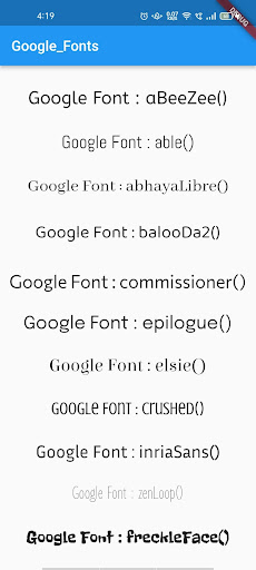 Google Fonts in Flutter The Easy Way to Change Font