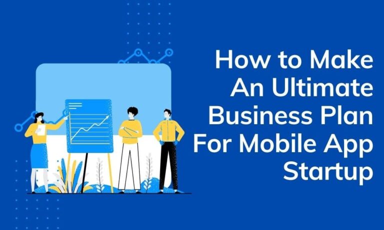 mobile app startup business plan pdf