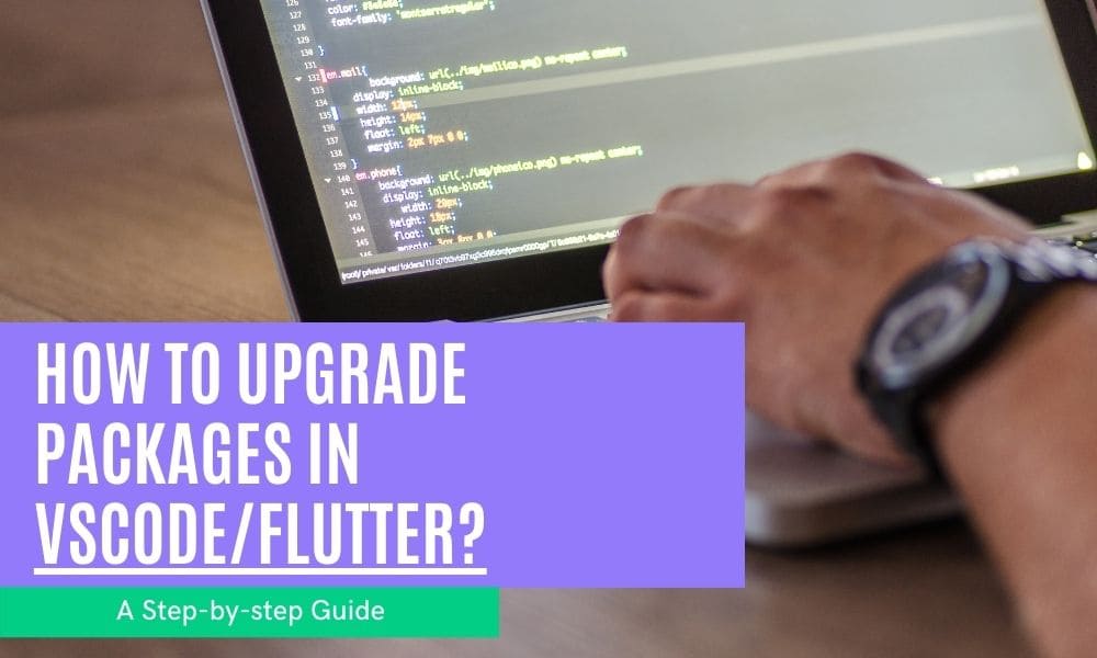 How To Upgrade Packages In Visual Studio Code Flutter?