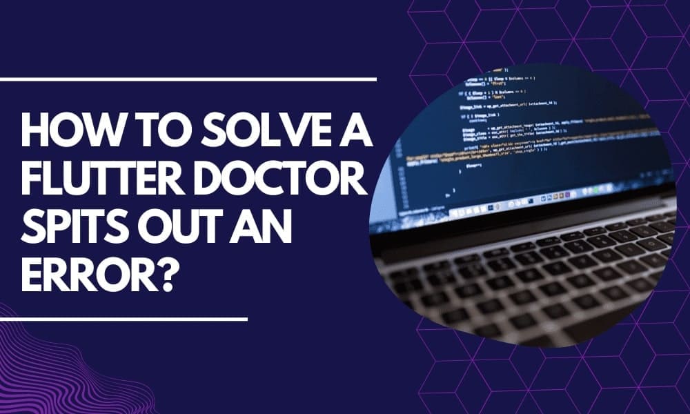How to Solve a Flutter Doctor Spits Out An Error?