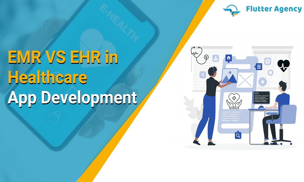 EMR VS EHR in Healthcare App Development.1000X600