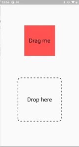 Using Draggable and DragTarget to Drag & Drop UI Element in Flutter