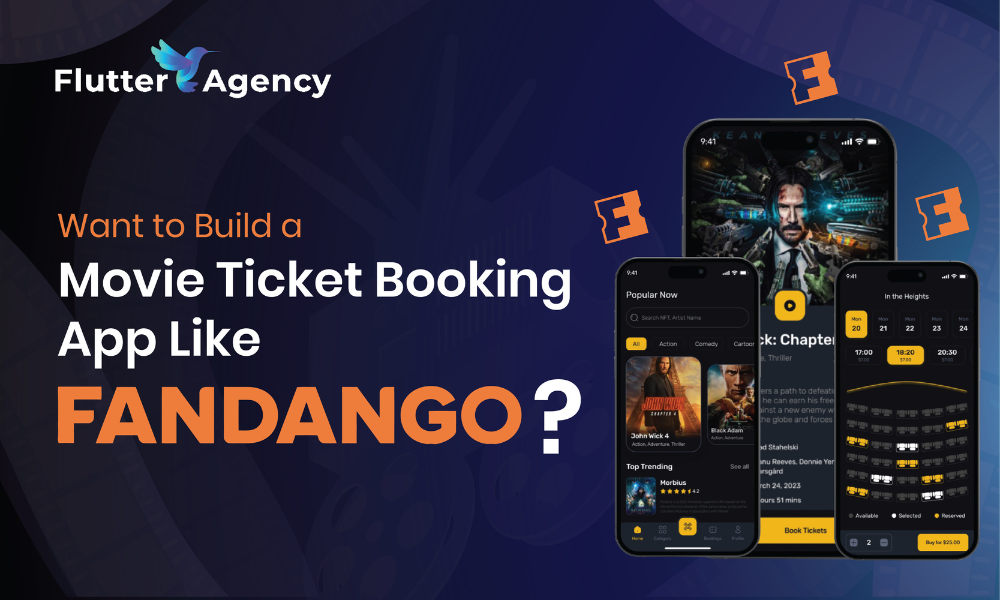 Build Fandango Ticket Booking App - 9 Simple Steps to Remember in 2024